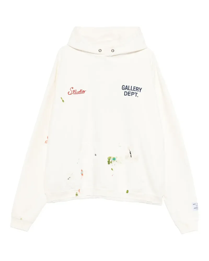 GALLERY DEPT. Hoodie mit grafischem Print - Weiß Weiß