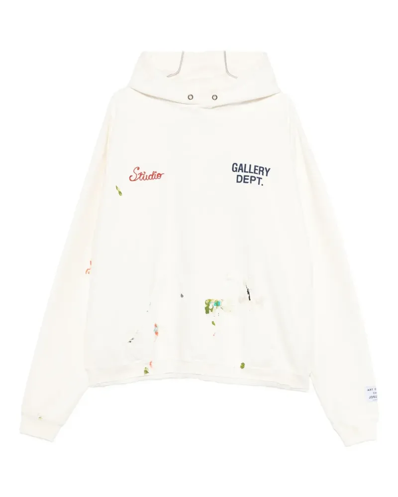 GALLERY DEPT. Hoodie mit grafischem Print - Weiß Weiß