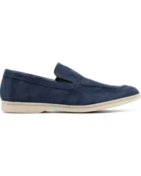 Casadei Antilope Loafer aus Wildleder Blau