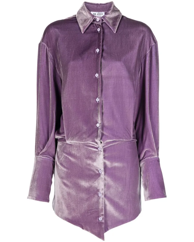 ATTICO Sylvie Minikleid - Violett Violett