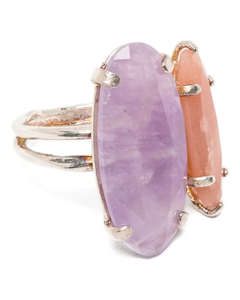 Wouters & Hendrix Ring mit Steinen - Gold Gold