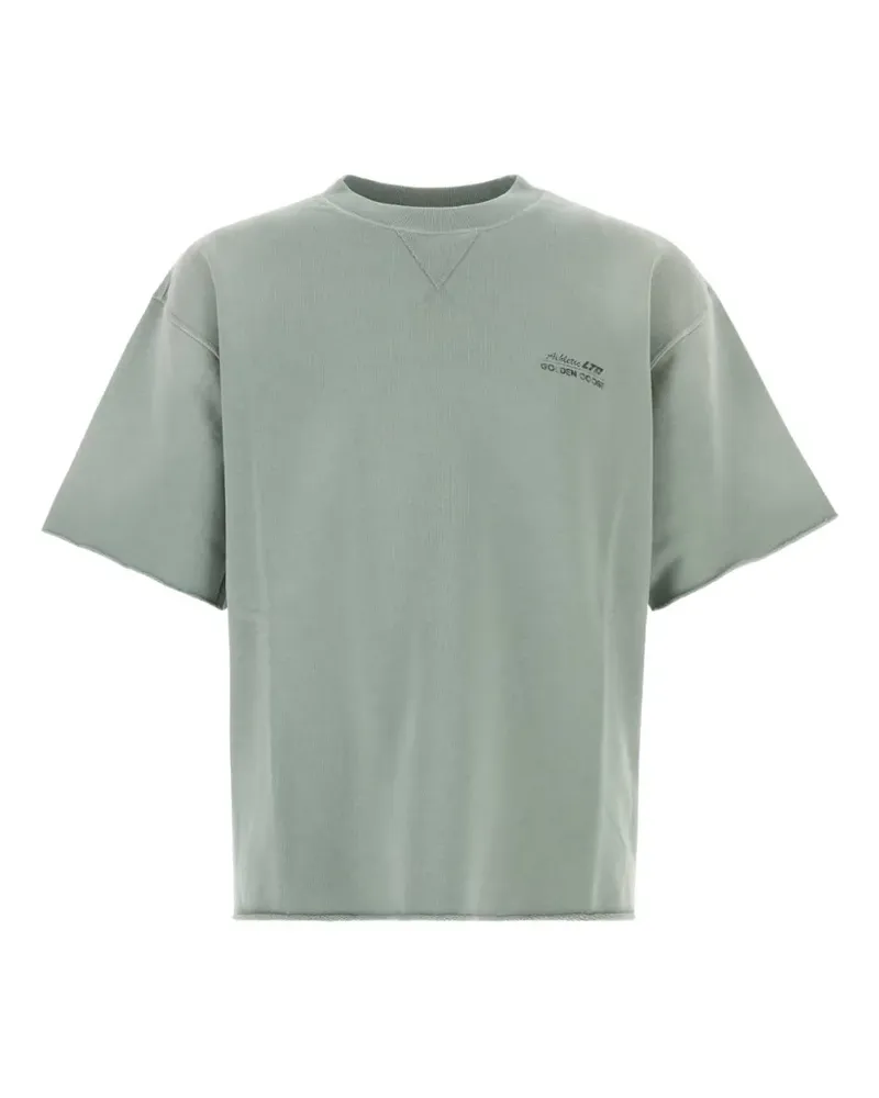 Golden Goose T-Shirt mit Rundhalsausschnitt - Grün Grün
