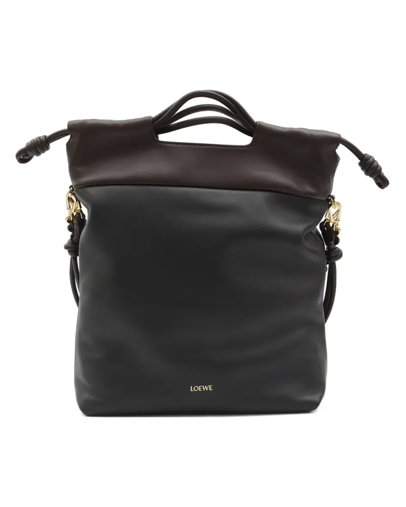 Loewe Flamenco knot tote bag - Schwarz Schwarz