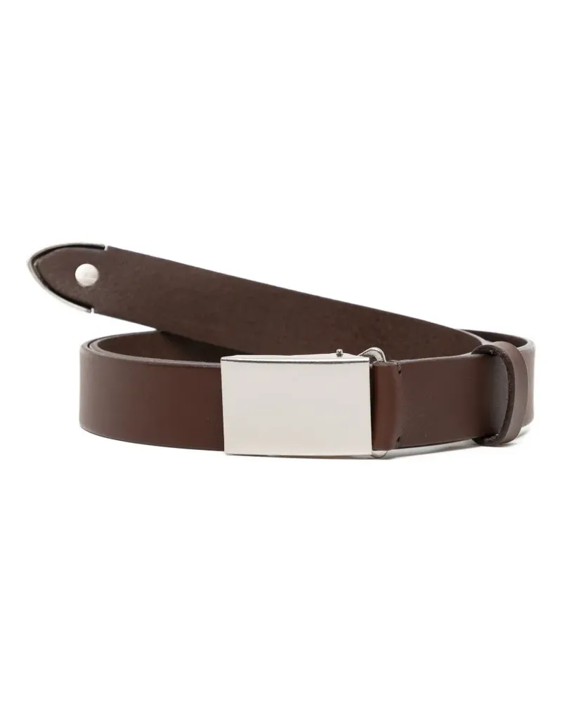 Comme des Garçons Klassischer Gürtel - Braun Braun