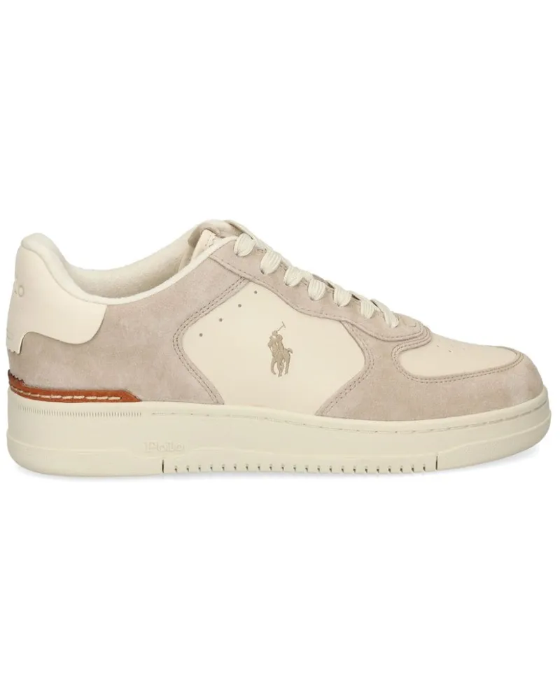 Ralph Lauren Master Court Sneakers - Nude Nude