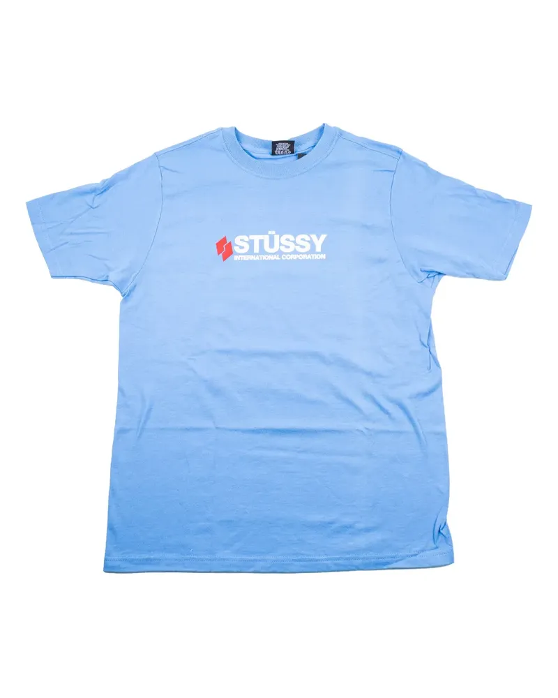 Stüssy International Corp T-shirt - Blau Blau