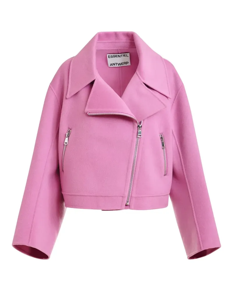 Essentiel zip-up jacket - Rosa Rosa