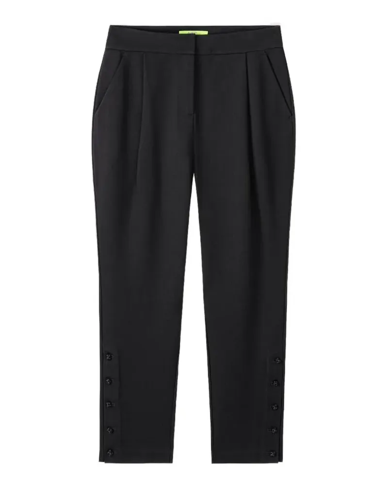 Shanghai Tang button trousers - Schwarz Schwarz