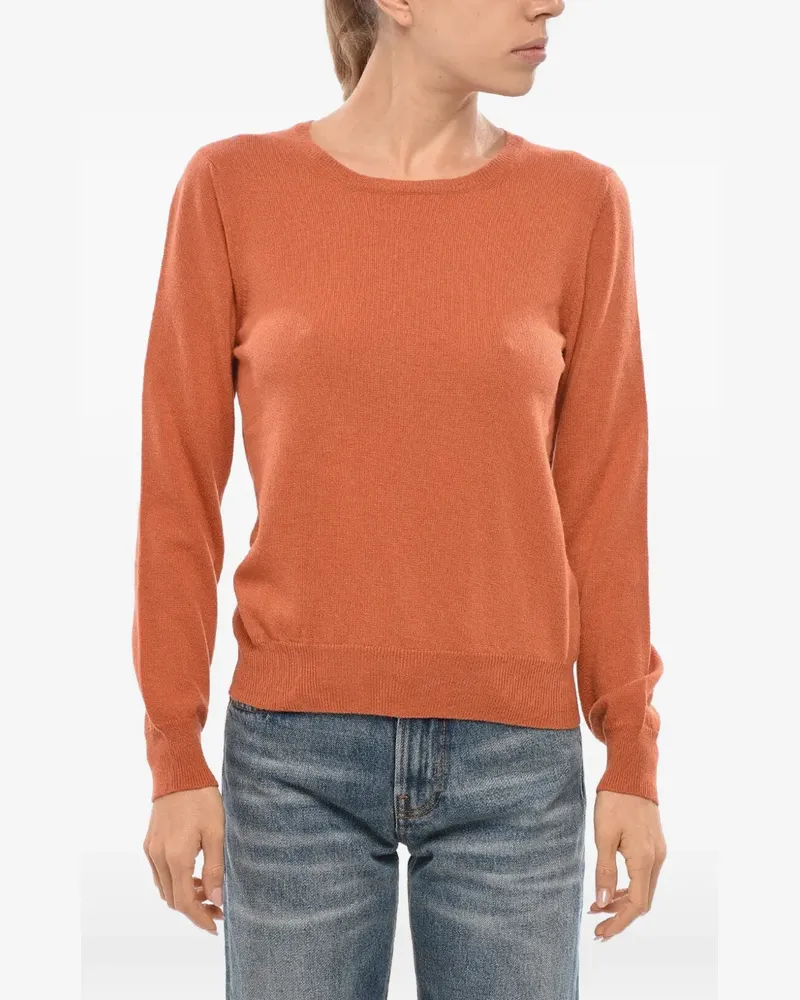 Malo Pullover mit Rundhalsausschnitt - Orange Orange