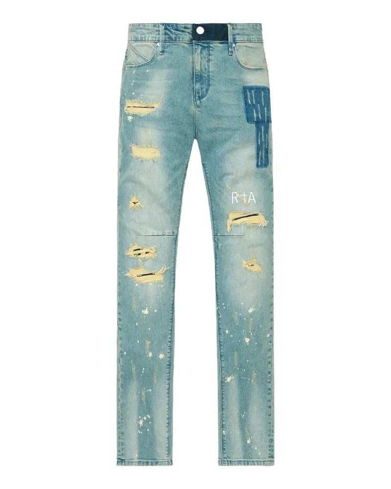 RTA Bryant distressed jeans - Blau Blau