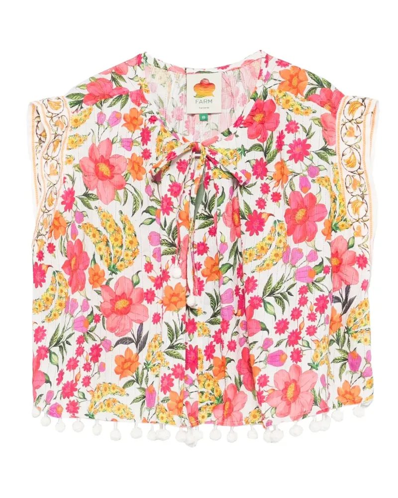 FARM Rio Oberteil mit Pompons - Weiß Weiß