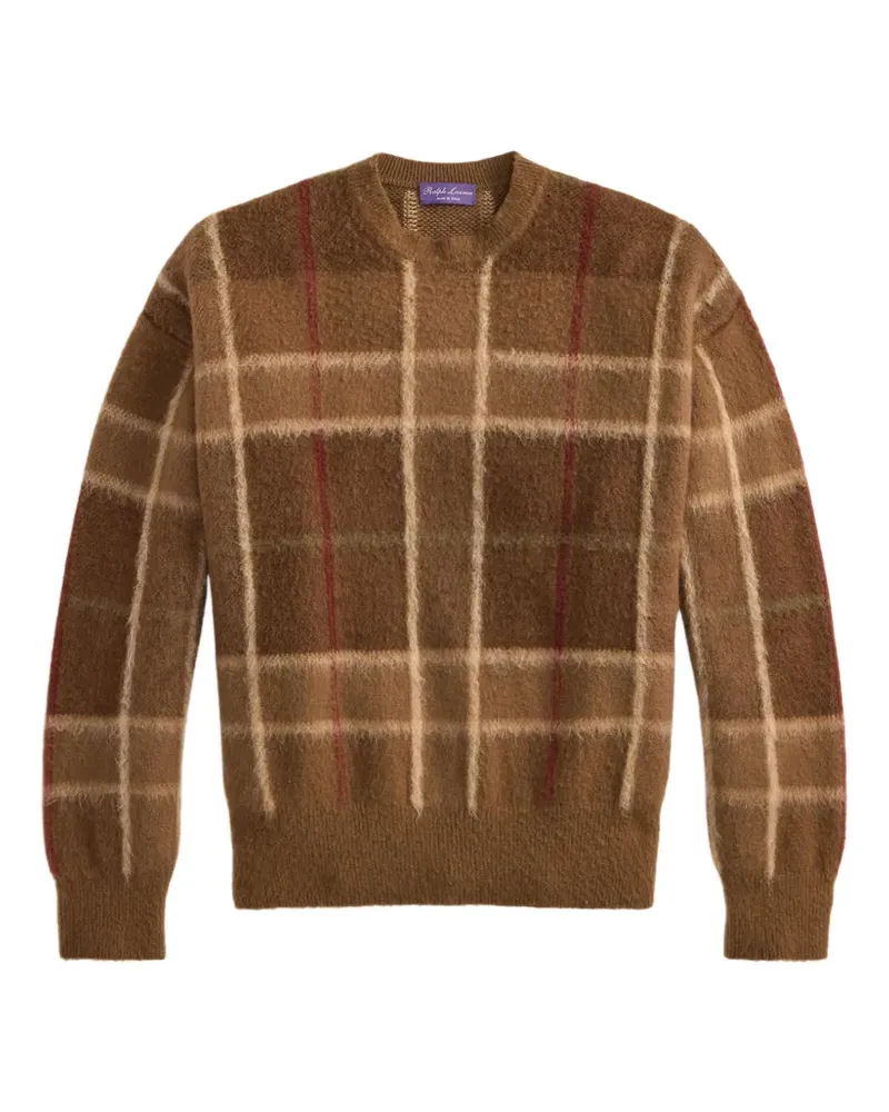 Ralph Lauren plaid-pattern sweater - Braun Braun