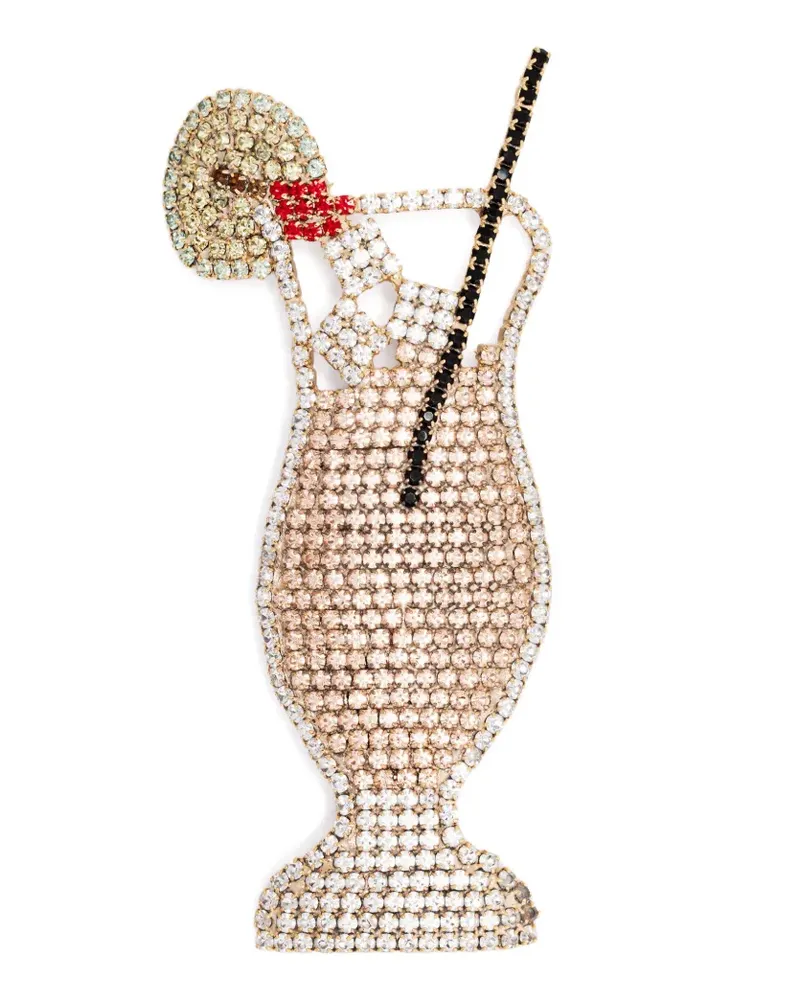 Rosantica Daiquiri Brosche - Gold Gold