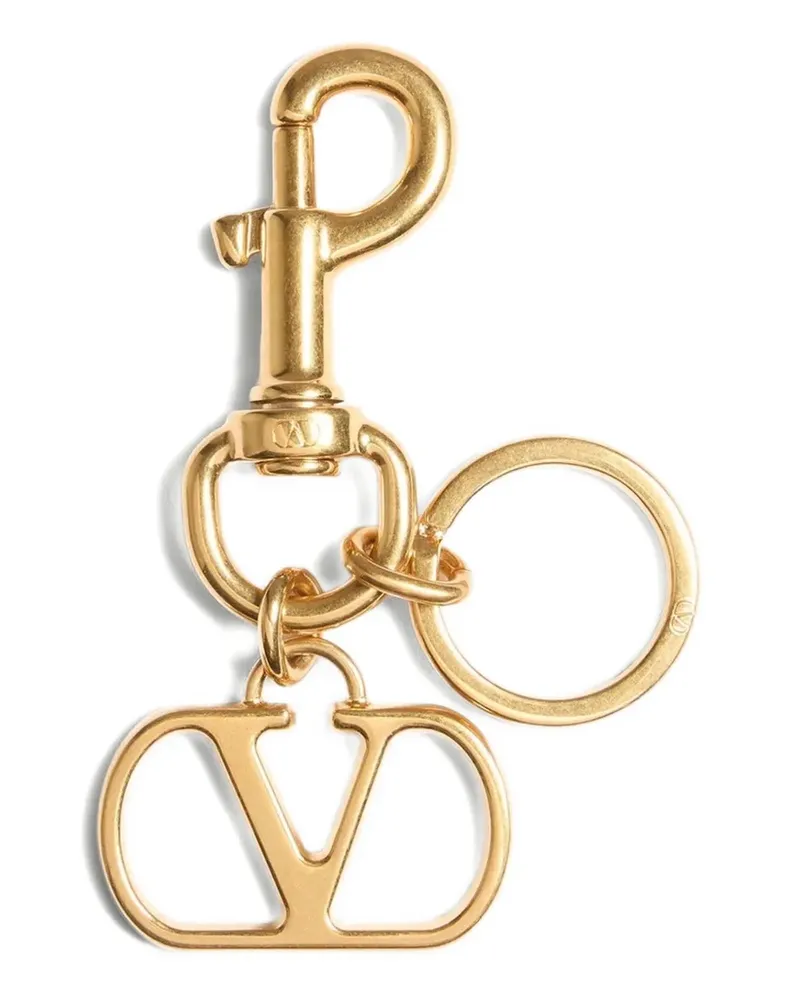 Valentino Garavani VLogo Signature Taschenanhänger - Gold Gold