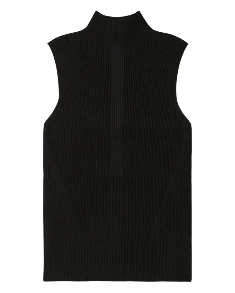 CFCL ribbed sleeveless top - Schwarz Schwarz