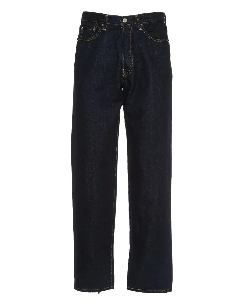 Edwin Jeans Jeans mit Logo-Patch - Blau Blau