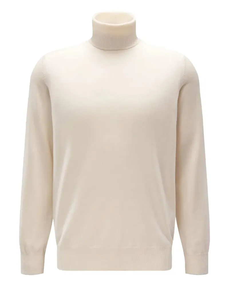 Brunello Cucinelli Pullover mit Rollkragen - Nude Nude