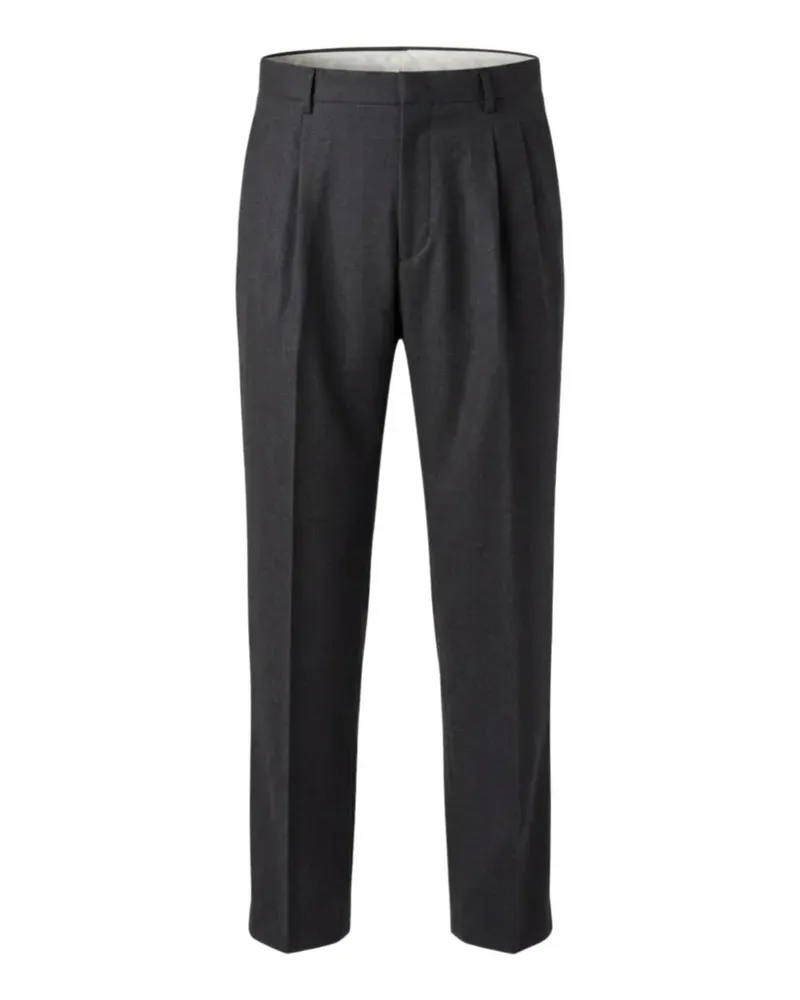Be Able pleated tailored trousers - Grau Grau