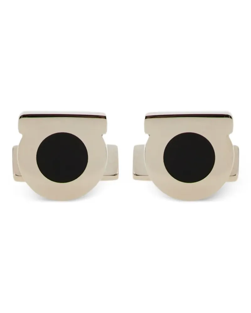 Ferragamo Gancini Manschettenknöpfe - Silber Silber