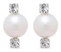 Ohrringe mit Perle und Kristallen