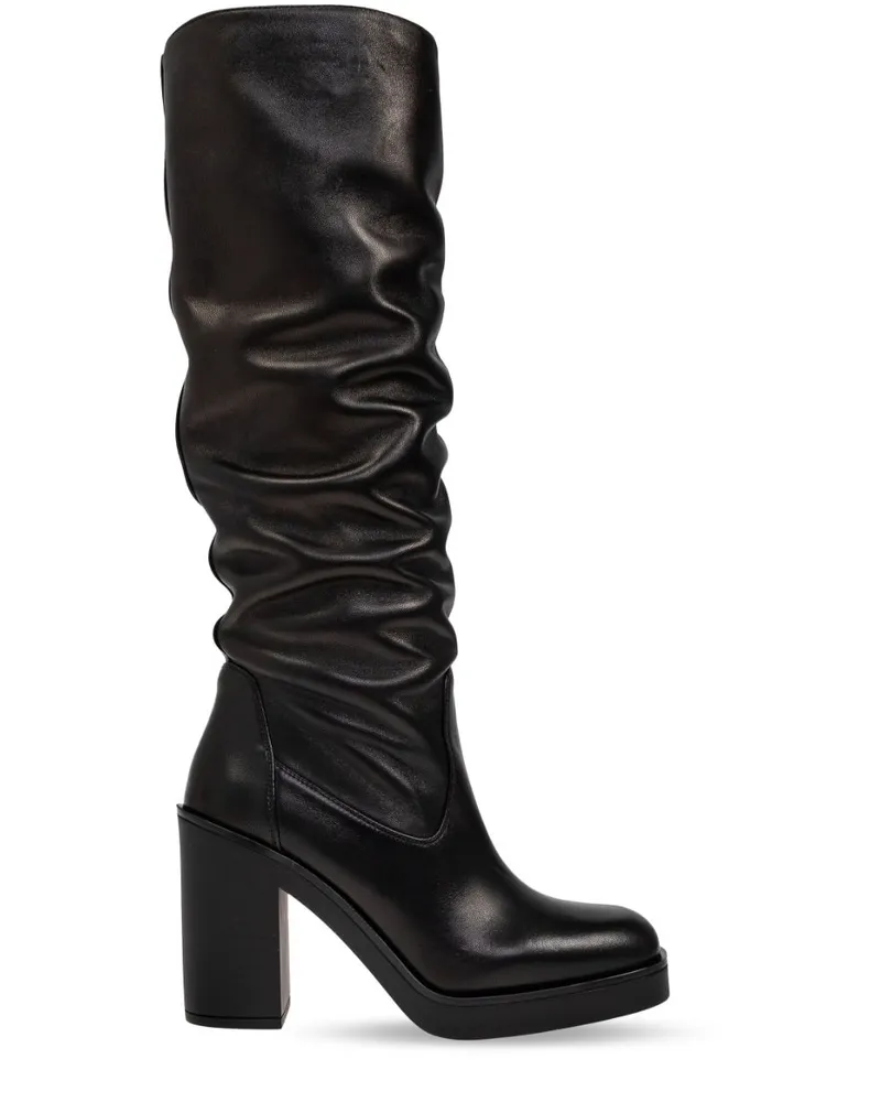 Stuart Weitzman Bethenny Stiefel 80mm - Schwarz Schwarz
