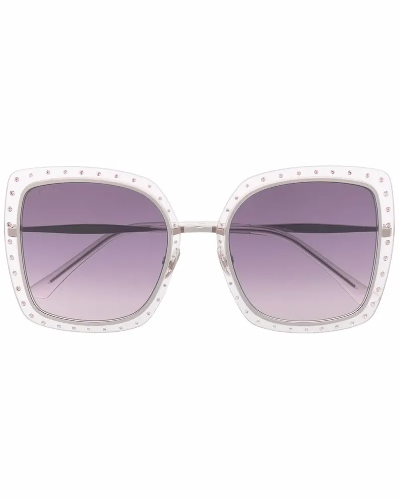 Jimmy Choo Eckige Dany Sonnenbrille - Violett Violett