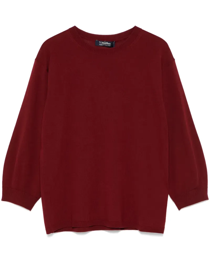 Max Mara Amici Oberteil - Rot Rot