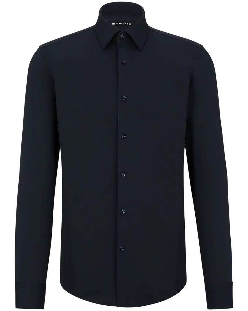 HUGO BOSS Klassisches Hemd - Schwarz Schwarz