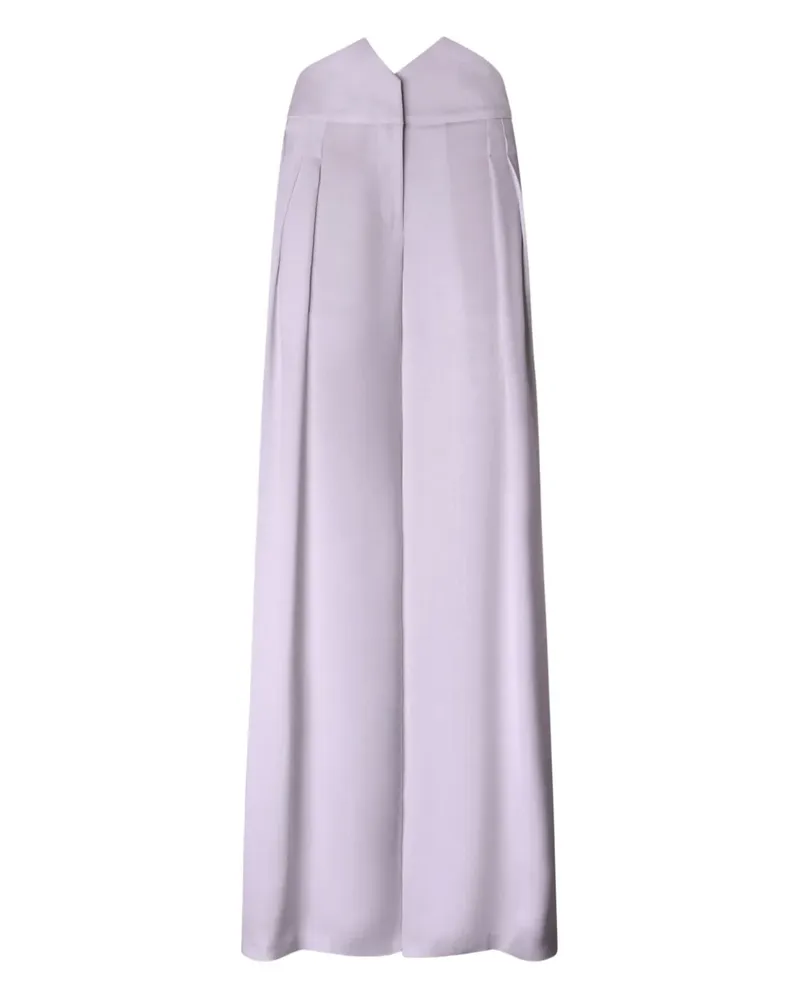 Genny Plissierte Hose - Violett Violett