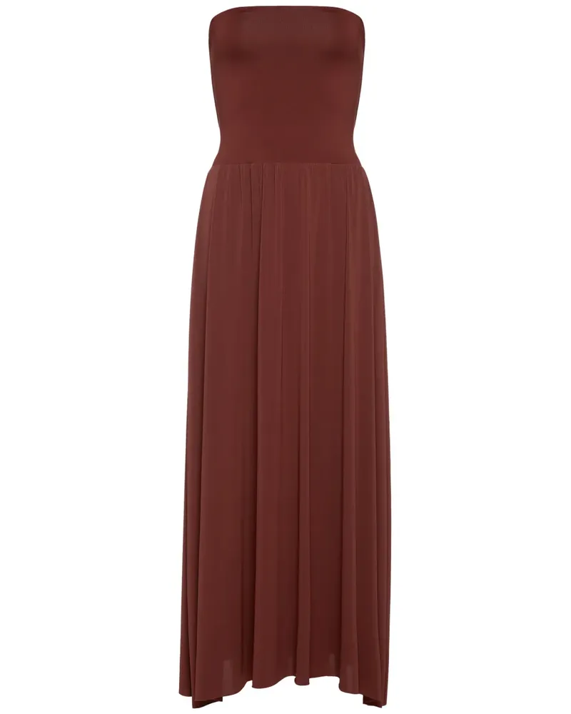 Eres Klassisches Maxikleid - Braun Braun