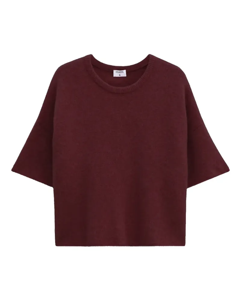 Filippa K short-sleeve knitted top - Rot Rot