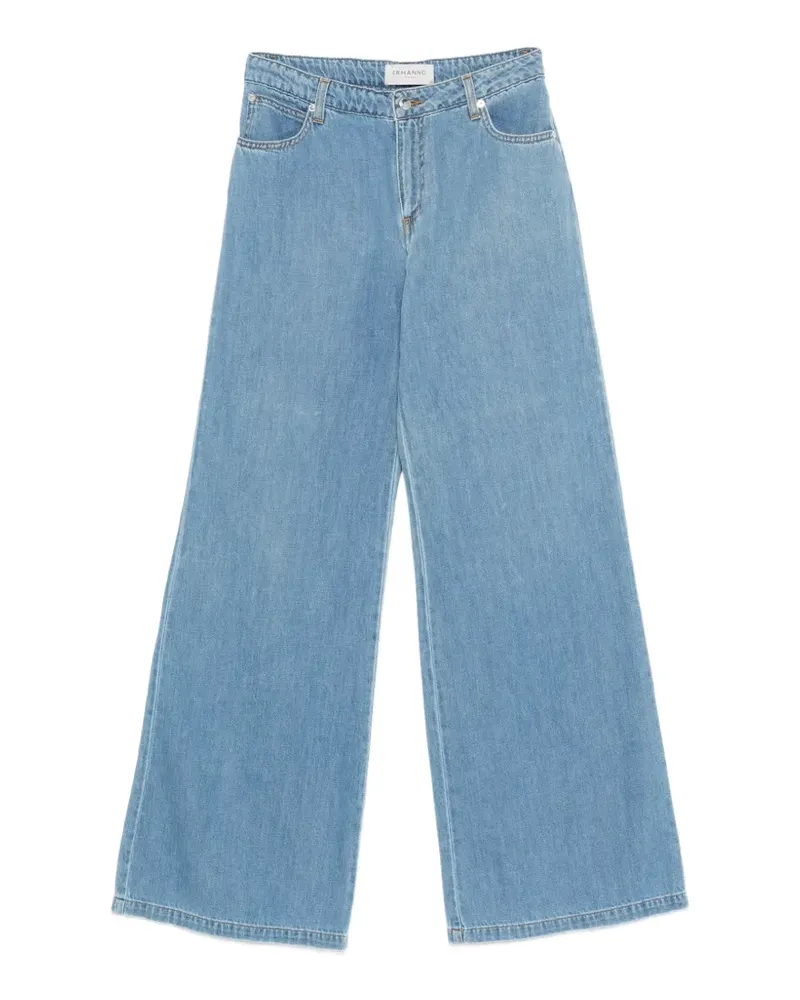 Ermanno Scervino Weite Five-Pocket-Jeans - Blau Blau