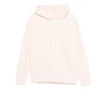 Hoodie mit Logo-Stickerei - Rosa