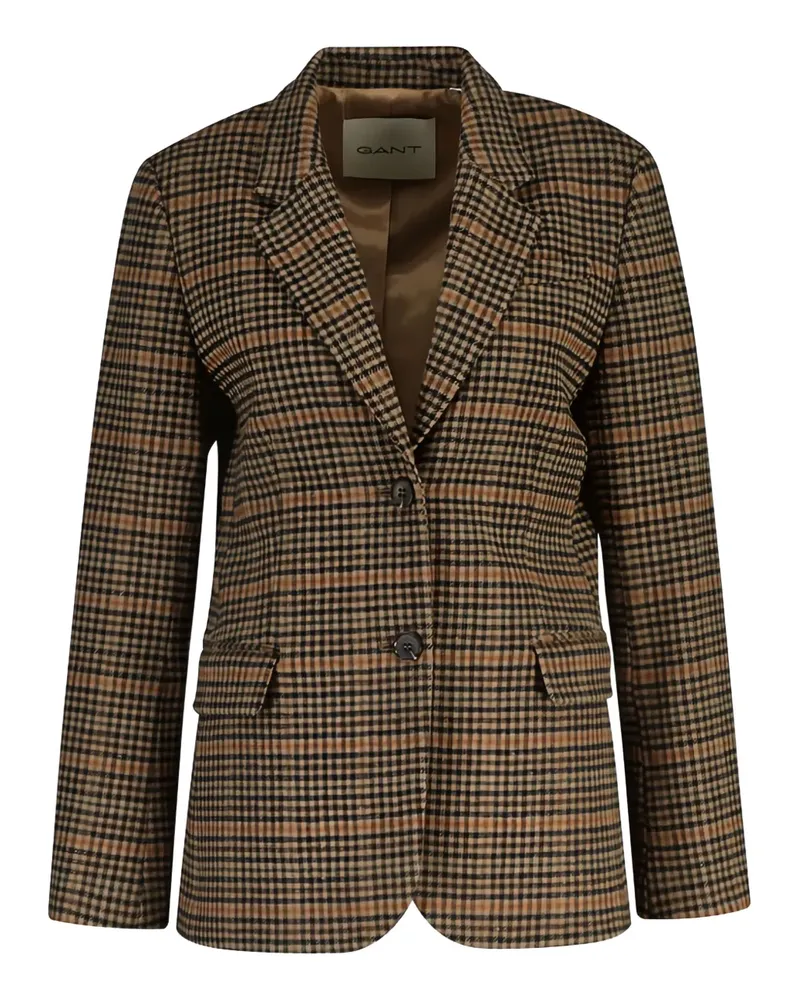 Gant Sakko mit Hahnentrittmuster - Braun Braun