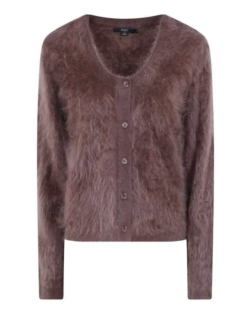 Seventy brushed-finish cashmere cardigan - Braun Braun