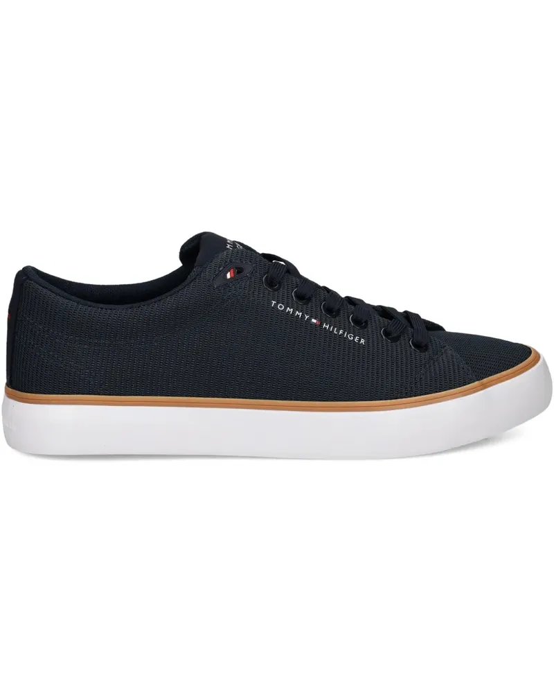 Tommy Hilfiger Strukturierte Sneakers - Blau Blau