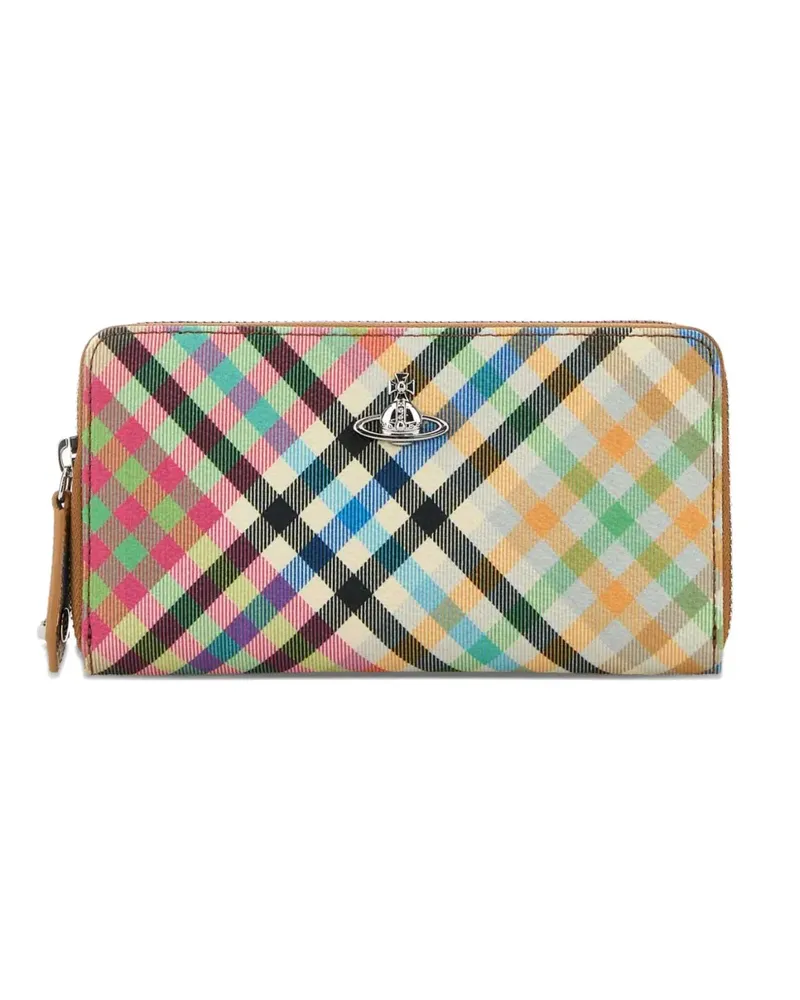 Vivienne Westwood Kariertes Classic Portemonnaie - Nude Nude