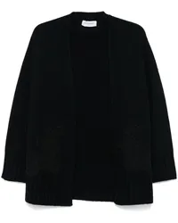 Ermanno Scervino Cardigan mit Blumenstickerei Schwarz