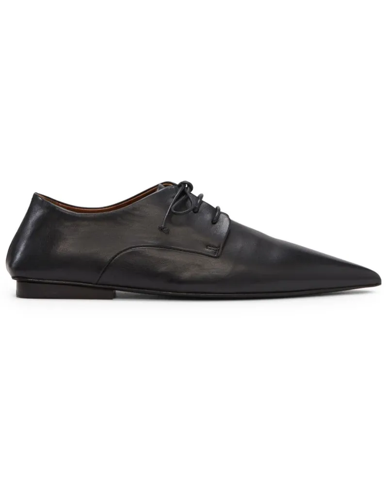 Marsèll Oxford-Schuhe mit spitzer Kappe - Schwarz Schwarz