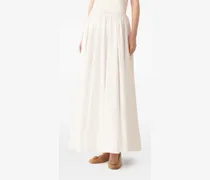 Rock mit Stretchbund - Weiß