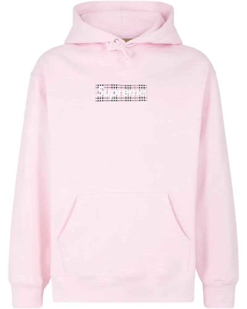 Supreme Being x Burberry Hoodie mit Logo - Rosa Rosa