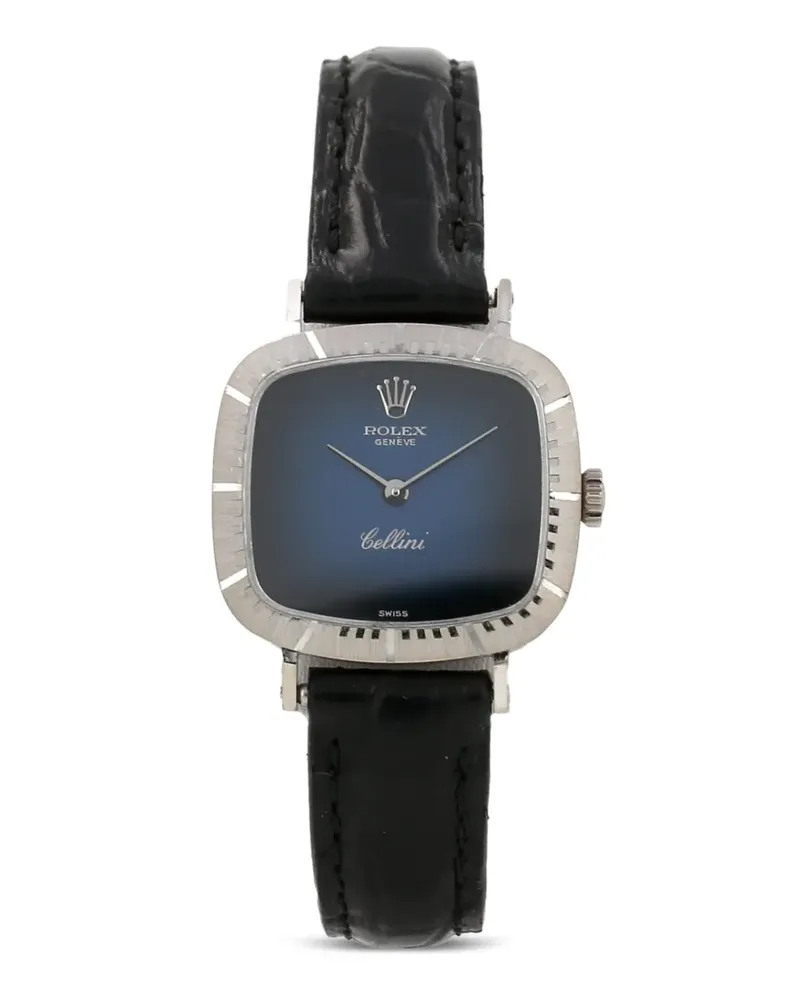 Rolex 1970 Cellini Armbanduhr 23mm - Blau Blau