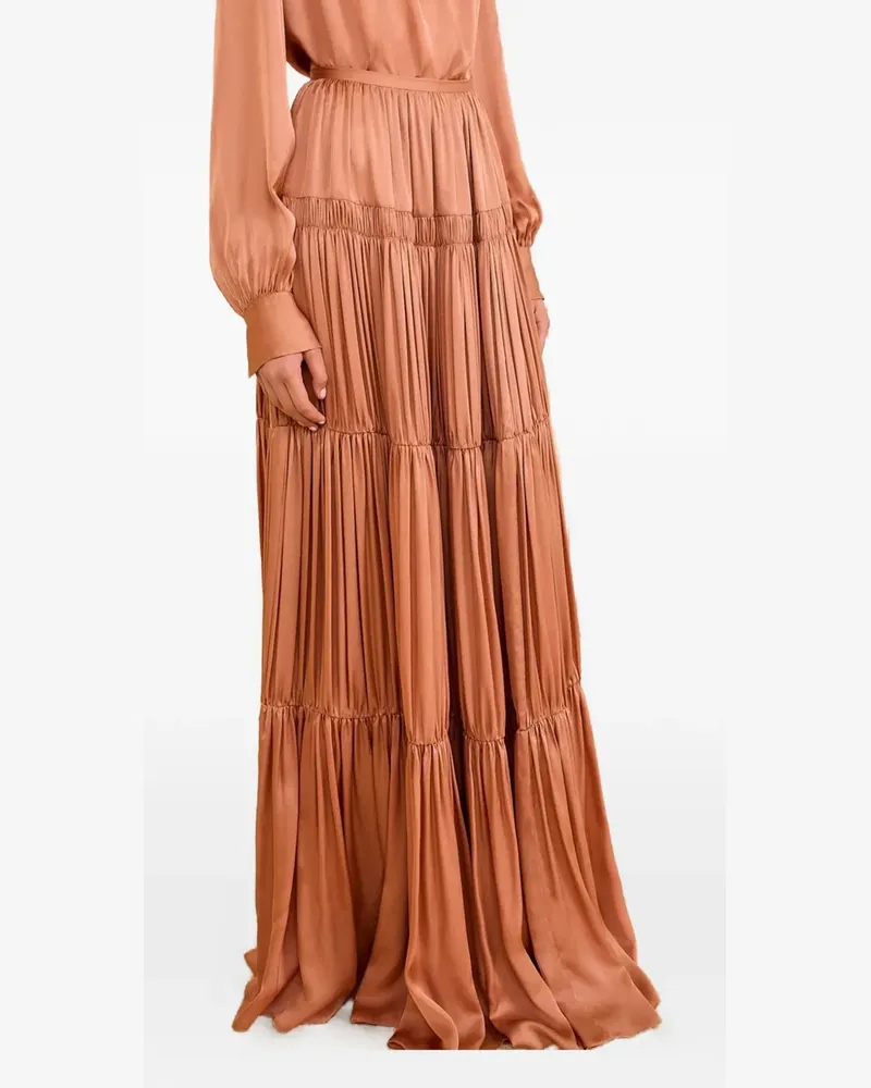 Ulla Johnson tiered pleated skirt - Braun Braun