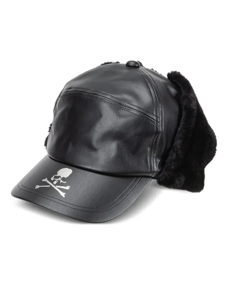 Mastermind World Baseballkappe aus Faux Fur - Schwarz Schwarz