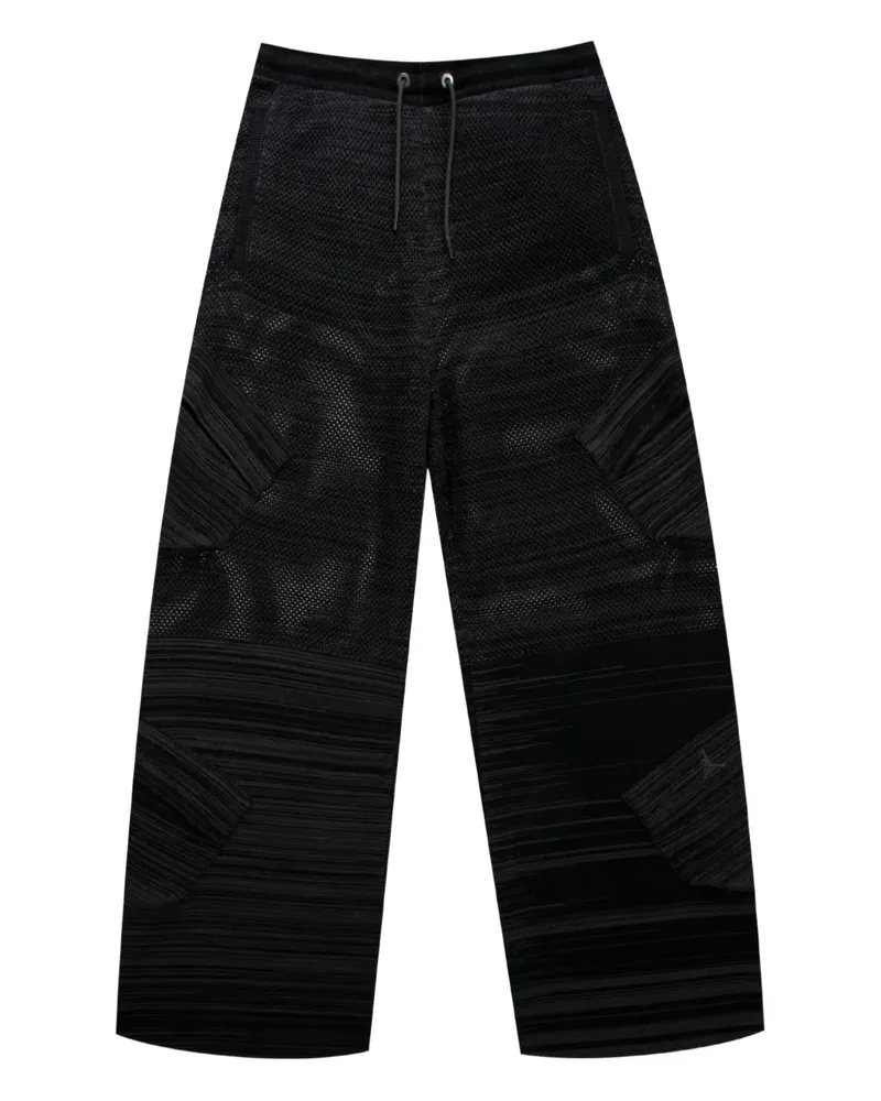 Nike Gestrickte Hose aus Mesh - Schwarz Schwarz