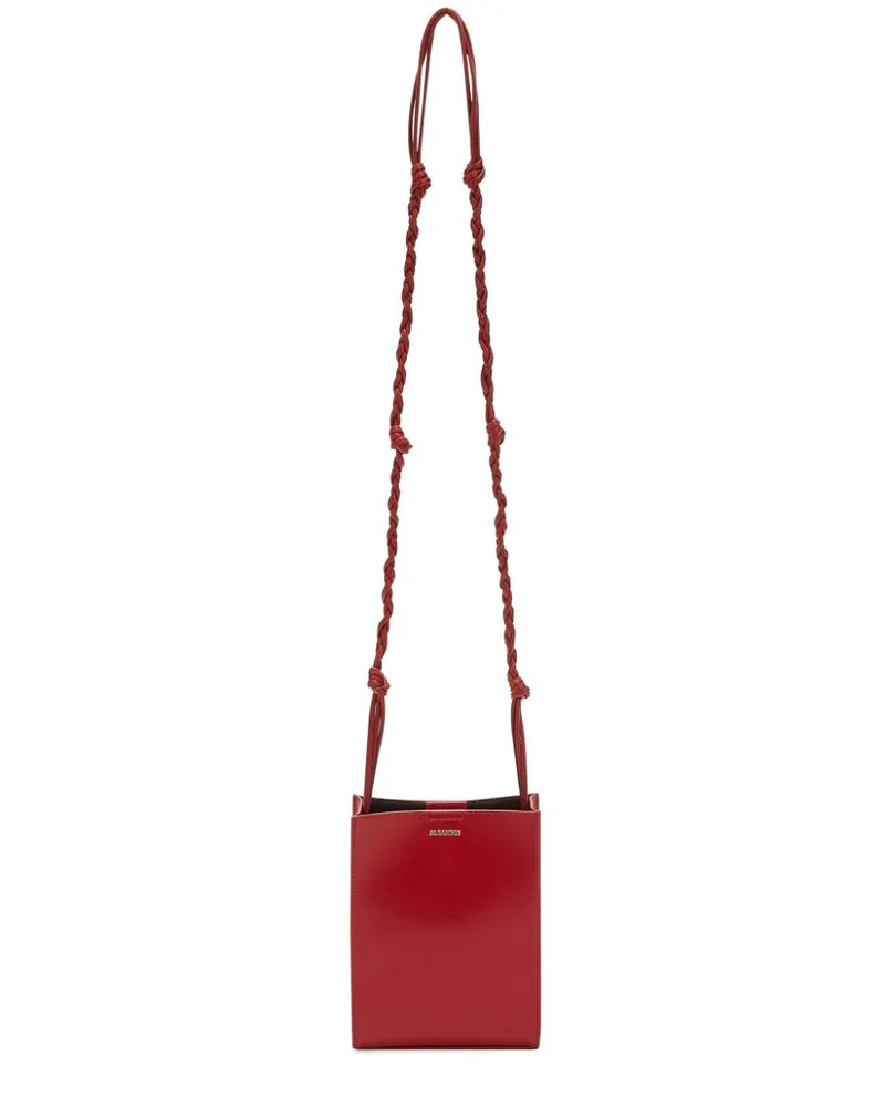 Jil Sander Kleine Tangle Schultertasche - Rot Rot