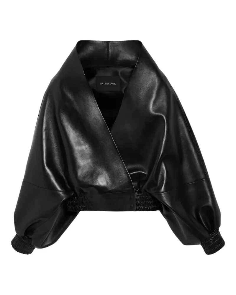 Balenciaga Jacke mit weiten Ärmeln - Schwarz Schwarz