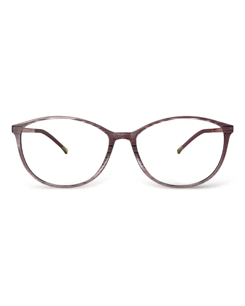 Silhouette SPX Illusion round-frame glasses - Braun Braun
