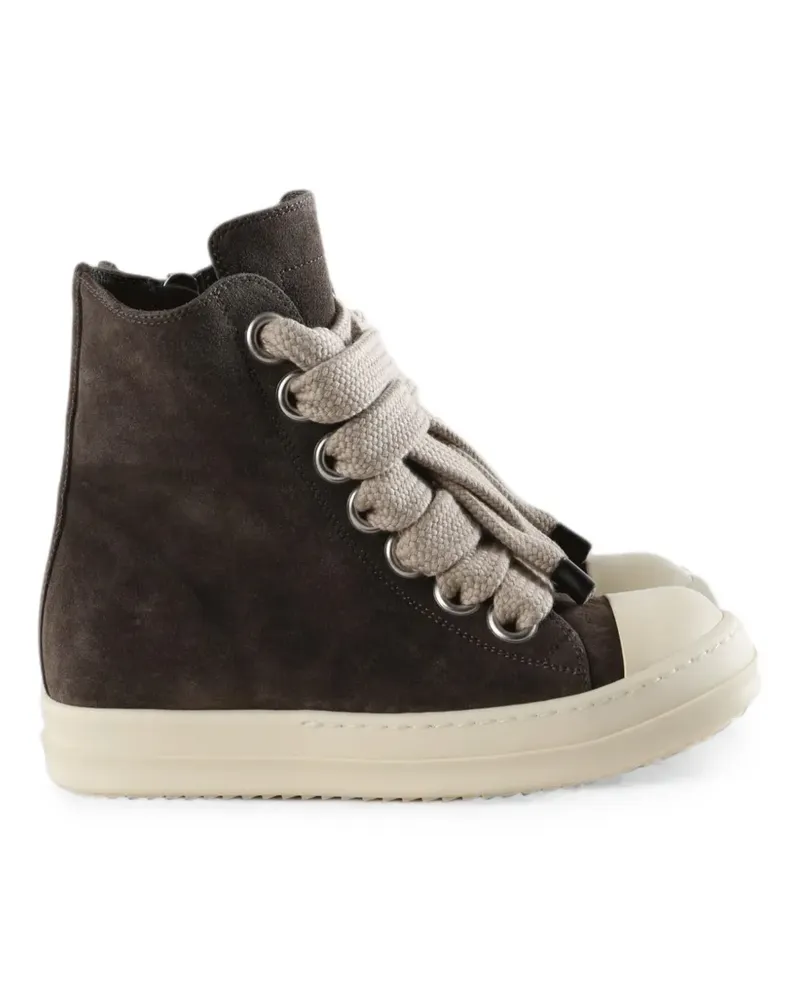 Rick Owens Jumbolace High-Top-Sneakers - Braun Braun