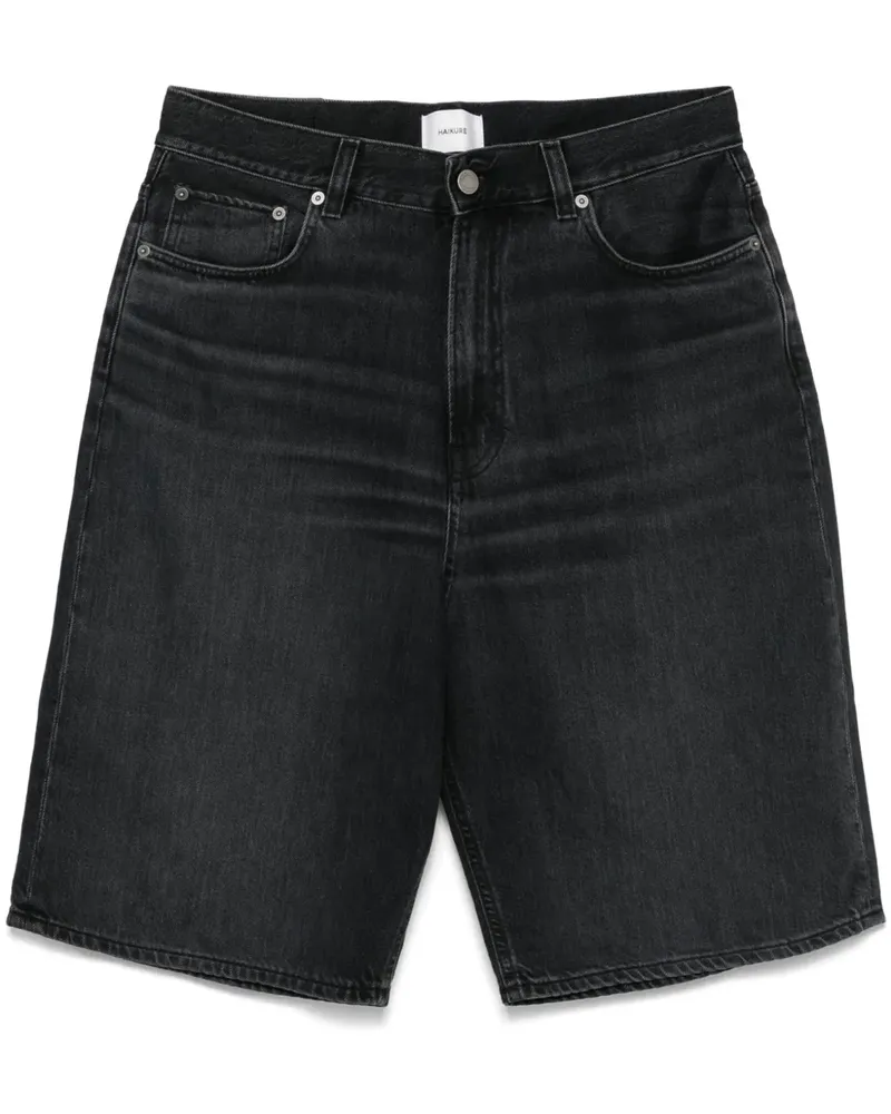 Haikure Jo Jeans-Shorts - Schwarz Schwarz